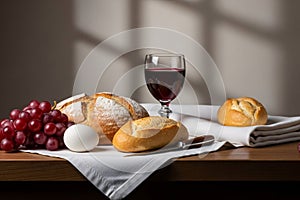 Easter Last Supper Elements Still Life