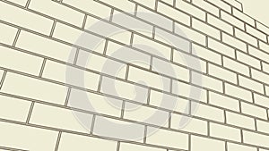 Rustic Brick Wall Texture, Versatile Architectural Background, vector design Generative AI