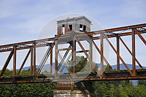 Rustic Bridge in Sedro-Woolley Washington