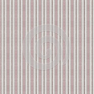 Rustic canvas fabric texture. Sguare seamless pattern. Colored striped coarse linen fabric closeup as background