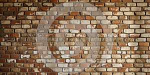 Rustic Charm Exploring Design Potential with an Aged Brick Wall Background