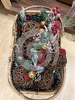 rustic charm to your holiday decor with this woodsy