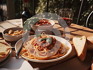 The Rustic Charm of a Tuscan Pasta Dinner