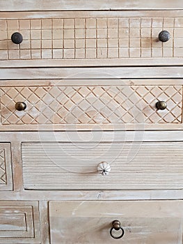 Rustic chest of drawers