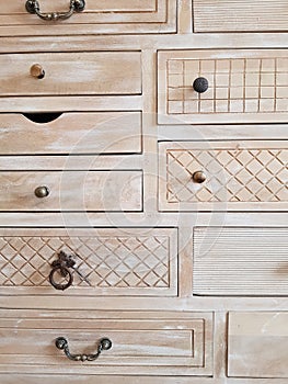 Rustic chest of drawers