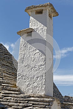 Rustic chimney