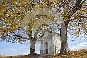 Old christian chapel photo