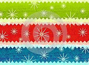 Rustic Christmas Print Pattern