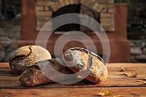 Rustic country bread