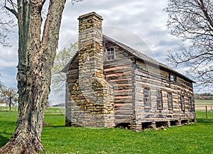 Rustic country pioneer house