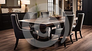 rustic dark wood horizontal photo