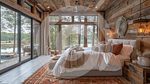 Rustic Elegance Bedroom Ambiance