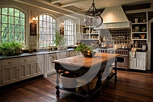 Rustic Elegance Kitchen Interior