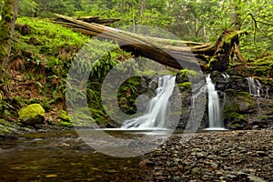 Rustic Falls on Orcas Island in the San Juan Islands, Washington