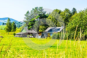 Rustic farm in Ukraine