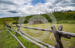 Rustic Fence in Wyoming