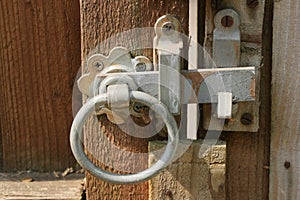 Rustic Garden Gate Latch