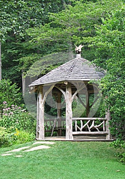 Rustic gazebo