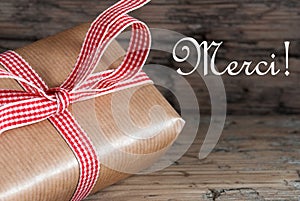 Rustic Gift with Merci