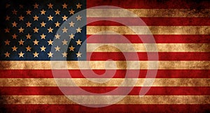 Grunge USA, American Flag
