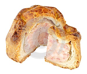 Rustic Handmade Savoury Pork Pie