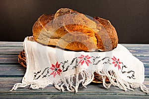 Rustic or homemade tasty bread