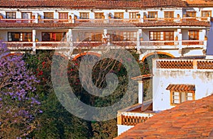 Rustic hotel of the city of taxco, in Guerrero, mexico VIII