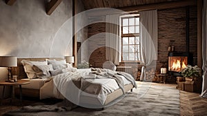 rustic interior design photography