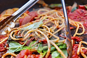 Rustic Italian Pasta - Spaghetti Dish 02