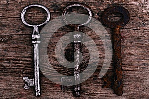 Rustic keys