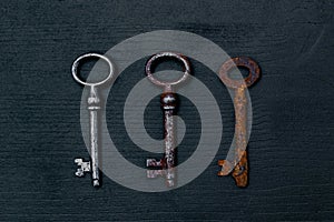 Rustic keys