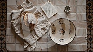 Rustic kitchen still life