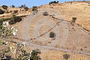 Rustic landscape from Crete, Greece