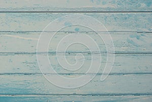 Rustic light blue gray wood planks background texture