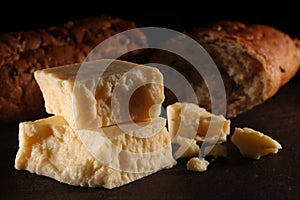 Rustic Mature Cheddar Cheese and Bread