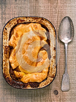Rustic meat pie