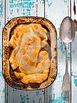 Rustic meat pie