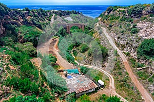 Rustic Mediterranean landscape