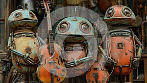 The Rustic Melody: Forgotten Symphony of Mechanical Musicians