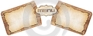 Rustic Menu Template