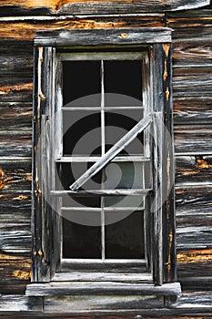 Rustic Old Barn Window