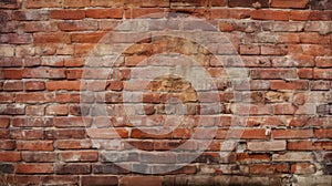 rustic old brick wall texture