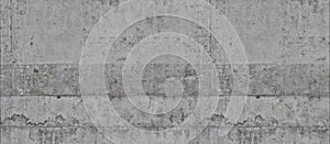 Rustic old red brick wall and concrete texture background