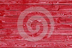 Rustic Old Weathered Red Wood Plank Background Texture