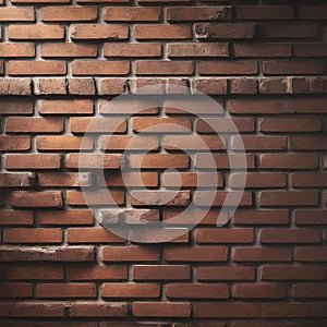 Rustic Red Brick Wall