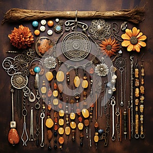 Rustic Reverie - Beading and Jewelry-Making Kit