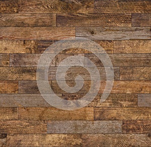 Rustic seamless wood texture. Vintage naturally weathered hardwood planks seamless wooden background