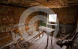 Rustic Shack Interior