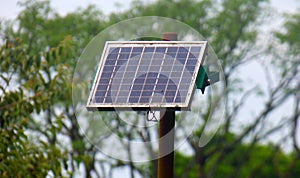 Rustic solar panel