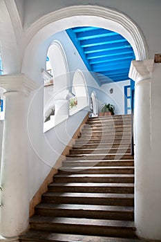 Rustic stairs in Old havana